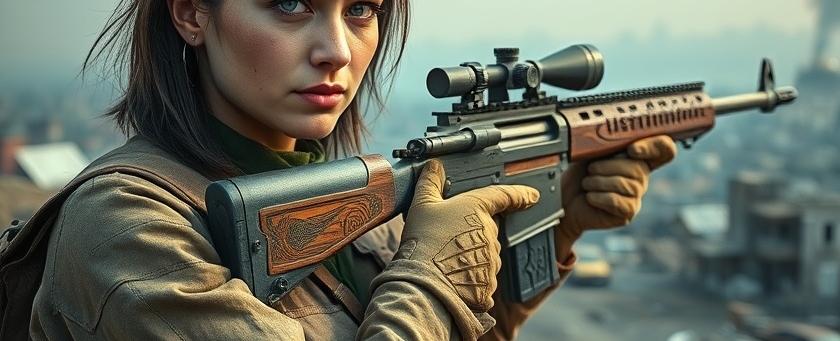 Meet the Fearless Ukrainian Female Sniper Defying Odds with Armor-Piercing Precision