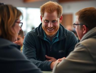 Prince Harry's Heartwarming Encounter with Wildfire Evacuee Will Leave You Speechless