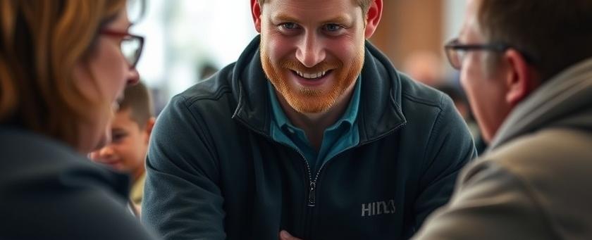 Prince Harry's Heartwarming Encounter with Wildfire Evacuee Will Leave You Speechless