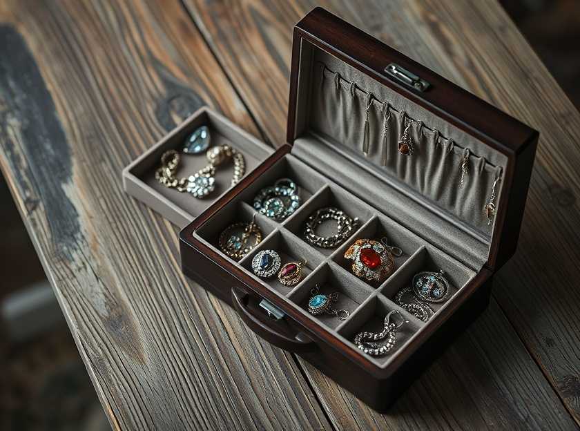 Travel Jewelry Case