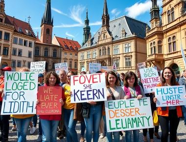 Germany's Political Convention Sparks Nationwide Protests Ahead of Elections