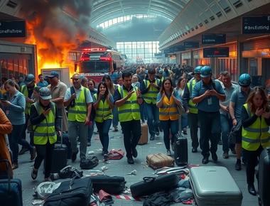 Massive Fire at London Heathrow Airport Causes Major Flight Disruptions