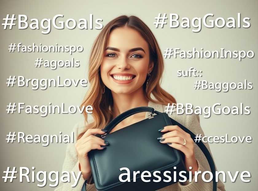 Influencers showcasing trendy bags