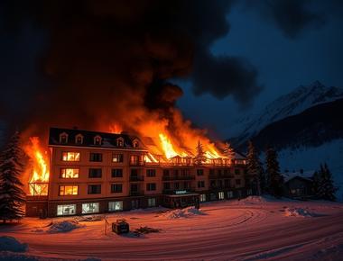 Tragic Fire at Turkey Ski Resort Hotel Claims Lives of 11 Guests