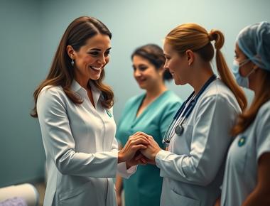 Kate Middleton's Inspiring Visit to Royal Marsden Hospital for Cancer Awareness