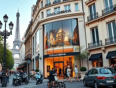 Dolce & Gabbana Unveils Stunning New Boutique in Paris