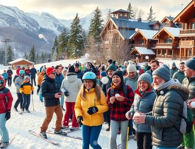 Shocking Snowball Attack Leaves Ski Resort in Chaos