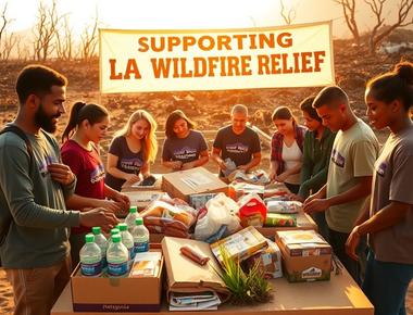 How Brands Are Rallying to Support Los Angeles Wildfire Victims