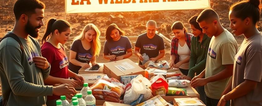 How Brands Are Rallying to Support Los Angeles Wildfire Victims