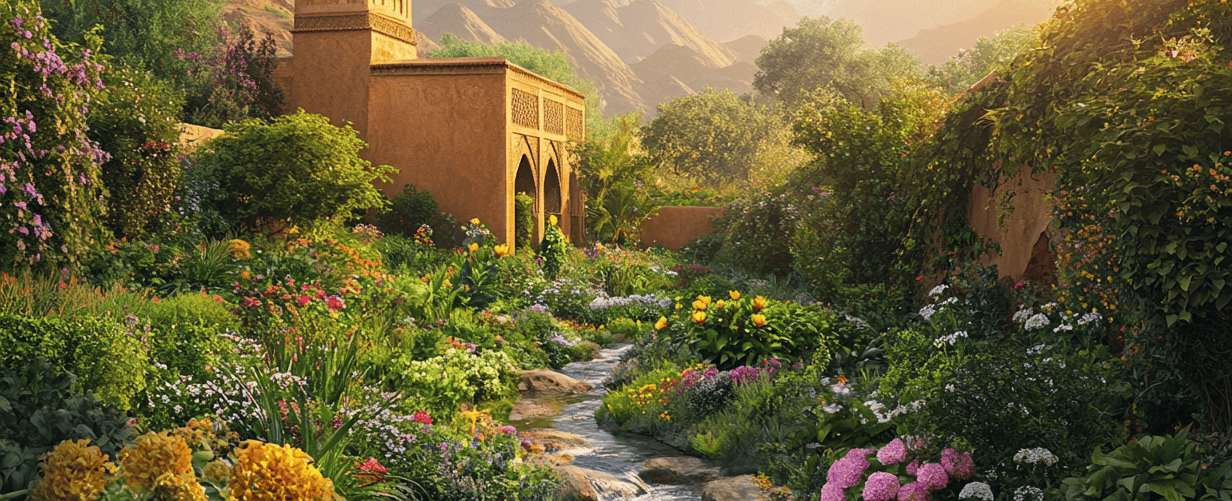 Discover Serenity in the Hidden Gardens of Morocco's Atlas Mountains