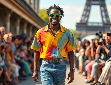 Jeremy Sochan's Daring Fashion Statements at Paris Fashion Week