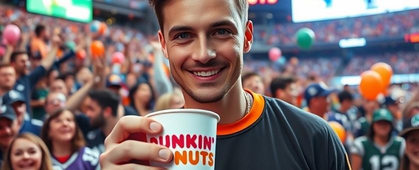 Jeremy Strong's Unforgettable Super Bowl Moment with Dunkin' Donuts