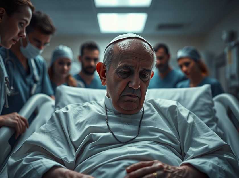Pope Francis Eating