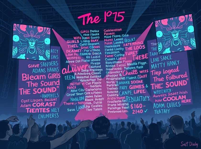 The 1975 Visuals