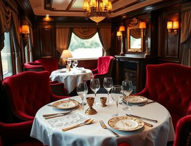 Indulge in Culinary Excellence on the British Pullman Train